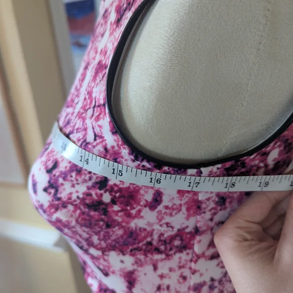 Lark & Ro Women's 2P Sleeveless Hot Pink Sheath Party Dress Y2K Barbiecore Midi - Picture 6 of 11